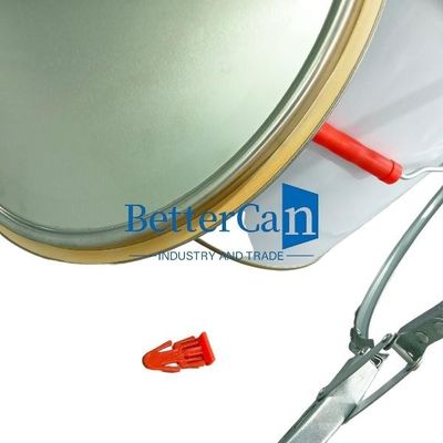 Imprimindo Logo Metal Tin Accessories Drum que trava o balde de Ring For Conical Tin Can