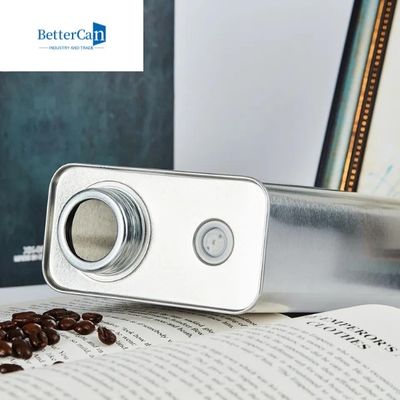 qualidade  Personalised Coffee Bean Tin 6Oz-26Oz 350g Rectangular Tea Tins fábrica