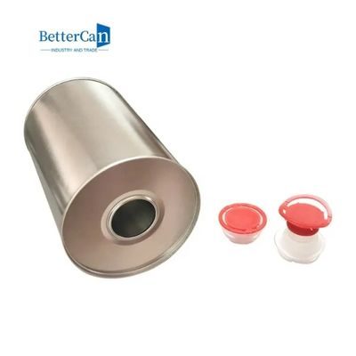 comprar Óleo de motor redondo do motor do metal 1L Tin Can Logo Printed For online manufacture