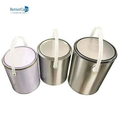 comprar Latas vazias redondas de 1 pintura do galão, pintura Unlined Tin Pails de 1 quarto online manufacture