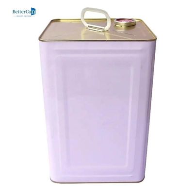 comprar A pintura industrial adesiva estanha latas vazias da pintura do metal do quadrado de 10 litros online manufacture