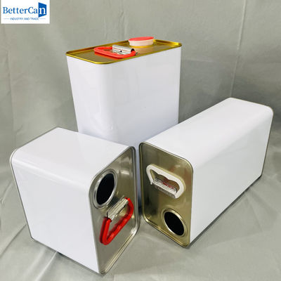 comprar Embalagem de lata de 4 litros com tampa de alavanca simples online manufacture