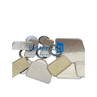 comprar 0.28mm Rectangular Tin Components 1liter Square Gold OEM Tin Accessories online manufacture