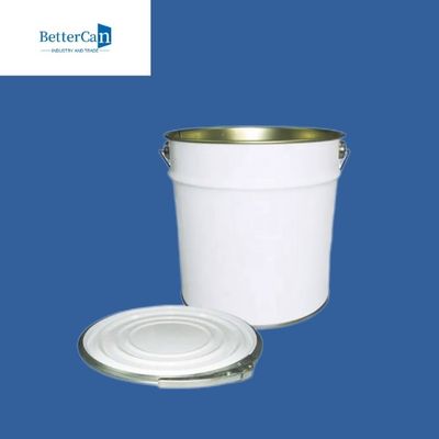 Cubeta cônica da pintura do metal 5 litros - cilindro de metal de 20 litros para armazenar líquidos