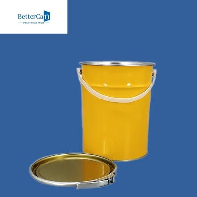 a pintura Pail Round do metal de 0.28mm-0.35mm UN da cubeta do metal de 5 litros aprovou
