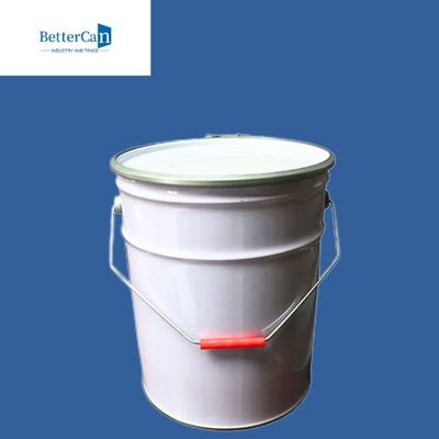 cilindro livre da cubeta de 5 galões do balde BPA da cubeta da pintura do metal 16L com tampa