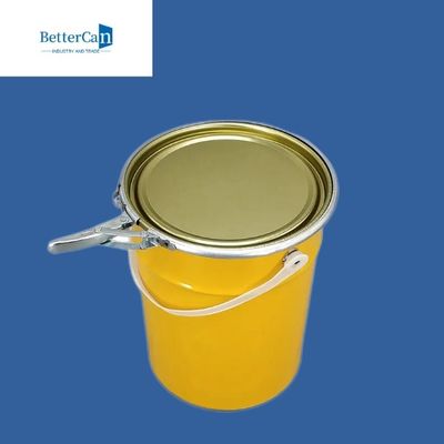a pintura Pail Round do metal de 0.28mm-0.35mm UN da cubeta do metal de 5 litros aprovou