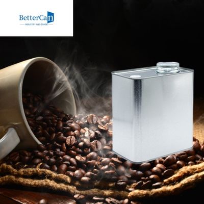 250g Tin Coffee Cans vazio, 9OZ metal Tin Cans With Valve ISO9001 certificou