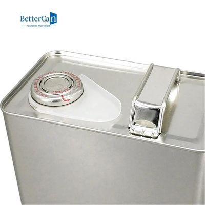 O metal da pintura de Tin Retangular 4l do óleo de motor ISO9001 pode impressão personalizada