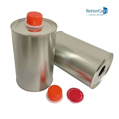 O metal 250ml pinta Tin Containers para o pacote da indústria química