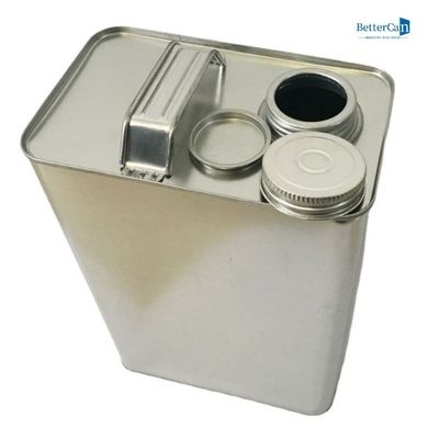 O costume da lata 178x110x240mm do óleo de motor do estilo de F personalizou Tin Cans