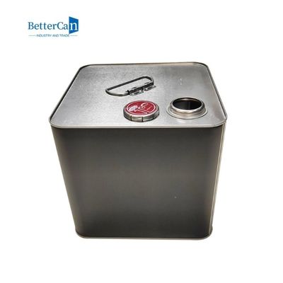 Tampão quadrado de Tin Can 20L Tin Oil Container With Pressure do folha de Flandres