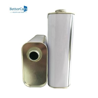Óleo de motor ISO9001 feito sob encomenda Tin Empty Square Paint Cans 1 litro