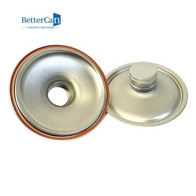 A pintura ISO9001 pode acessórios, metal redondo Tin Cover Lid