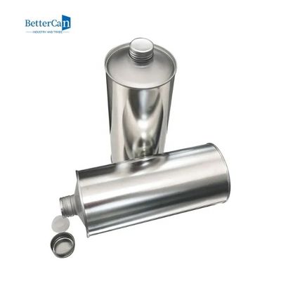 1 Gal Engine Oil Tin latas de empacotamento de 1 metal do litro com a tampa plástica do parafuso de bujão