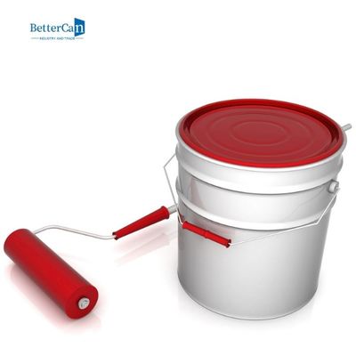 A pintura de 5 galões pode latas do folha de Flandres do metal de Tin Round para o empacotamento da pintura