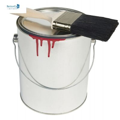 Em volta 5 do galão vazio Tin Buckets Bulk do recipiente 1,3 da pintura da indústria das latas da pintura do litro