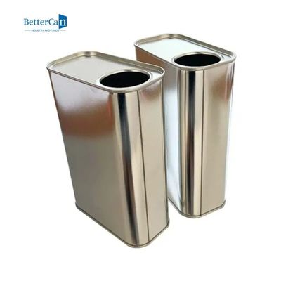 as latas vazias da pintura 1L esquadram lubrificantes Tin Buckets de Tin Can For Motor Oi do metal