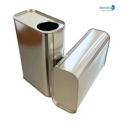 as latas vazias da pintura 1L esquadram lubrificantes Tin Buckets de Tin Can For Motor Oi do metal