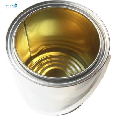 O metal redondo da lata 5L da pintura do carro pode com fechamento de alavanca Ring Lid ISO9001