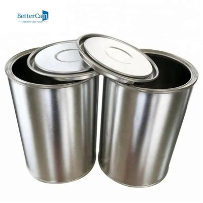 Pintura de múltiplos propósitos Tin Container, latas vazias da pintura do galão com tampas