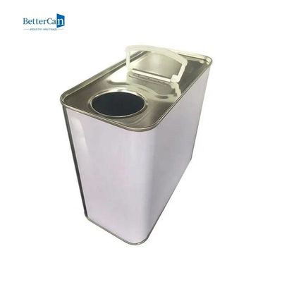 Latas vazias da pintura do galão de Tin Cans da pintura de 2 litros para o produto químico de embalagem do diluidor