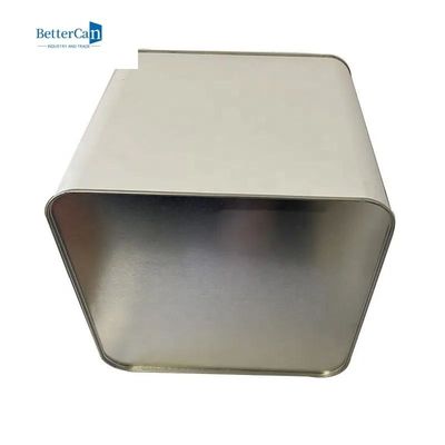 A pintura industrial adesiva estanha latas vazias da pintura do metal do quadrado de 10 litros