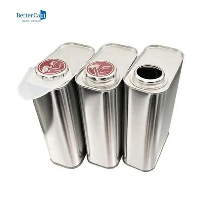 A pintura solvente Tin Suppliers, pintura vazia quadrada do metal estanha ISO9001