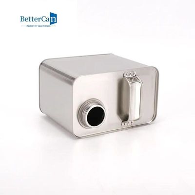 4L vazios pintam recipientes de Tin Cans Square Oil Tin com tampa