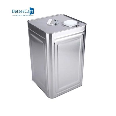 15Kg que decora a pintura pode quadrado Tin Bucket For Edible Oil/óleo de Musterd