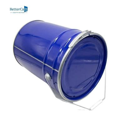 Cubetas feitas sob encomenda de 5 galões em volta da cubeta Pail Stackable Package do metal 10L