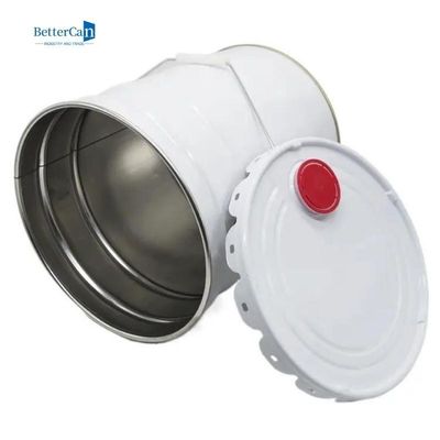 lata de decoração da pintura de 0.28mm-0.43mm   Círculo Tin Bucket Tightly Sealed