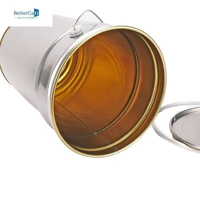 Esvazie as cubetas da pintura de 5 galões, 5 galões Tin Bucket Pail com punho do metal