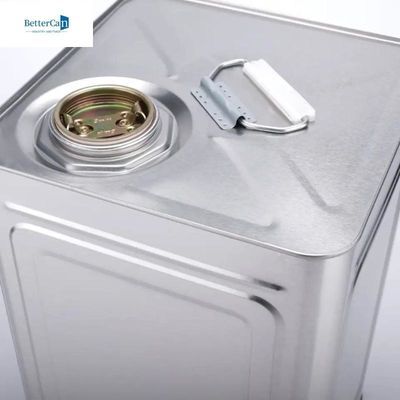 15Kg que decora a pintura pode quadrado Tin Bucket For Edible Oil/óleo de Musterd