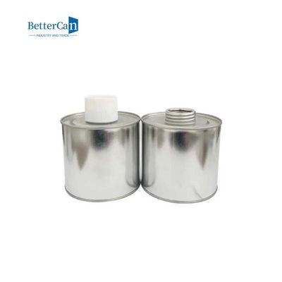 Metal industrial Tin Can With Plastic Lid das latas 100G da pintura do selo hermético