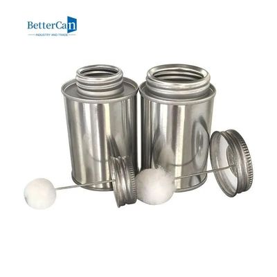 a pintura 118ml industrial estanha latas cilíndricas para empacotamento do cimento da colagem do PVC/CPVC