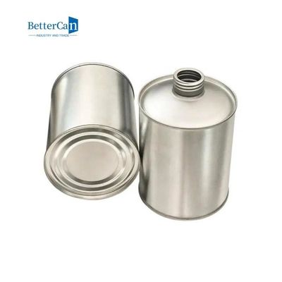 Latas vazias herméticas da pintura da colagem 250ml do selo com escova do fósforo