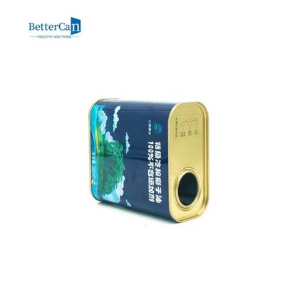 Olive Oil Tin Can Packaging retangular lata vazia da pintura de 1 quarto com tampa