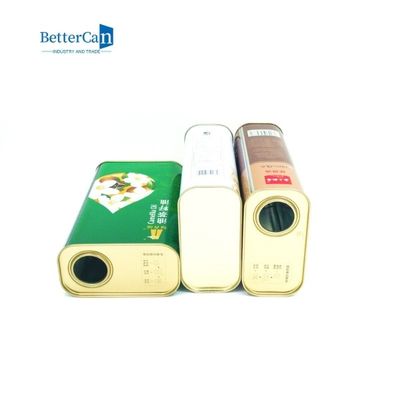 Olive Oil Tin Can Packaging retangular lata vazia da pintura de 1 quarto com tampa