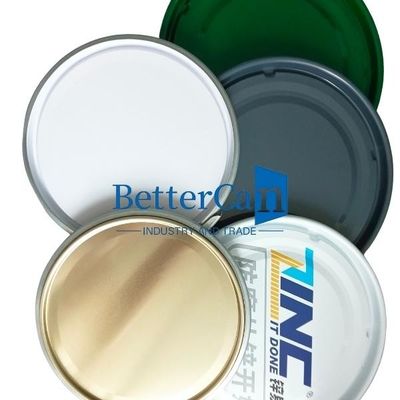 0.35mm 0.43mm Tin Accessories Tinplate Metal Lock Ring Metal Lug Lid With de borracha