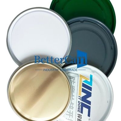 0.35mm 0.43mm Tin Accessories Tinplate Metal Lock Ring Metal Lug Lid With de borracha
