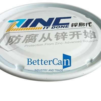 0.35mm 0.43mm Tin Accessories Tinplate Metal Lock Ring Metal Lug Lid With de borracha
