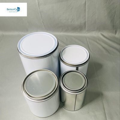 OEM Redondo 250 ml latas de tinta de estanho 500 ml recipiente de tinta Industrial