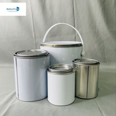 1 litro lata de metal lata de tinta portátil soluções de lata química