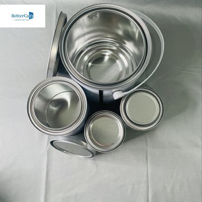 OEM Redondo 250 ml latas de tinta de estanho 500 ml recipiente de tinta Industrial