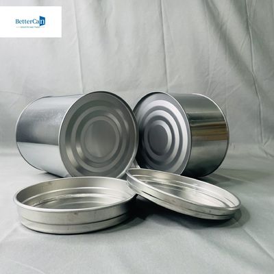 ODM 2,5 litros de tinta poliesterificada redonda de metal pode 250 ml de recipiente de lata vazia