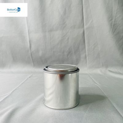 0.28mm Espessura Tinhas de tinta branca redonda com tampa tripla 1 Litro Quadrado