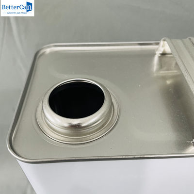 Máquina de óleo de manobra de metal 4 litros lata de estanho vazia com tampa de metal ODM 1 galão Pacakge