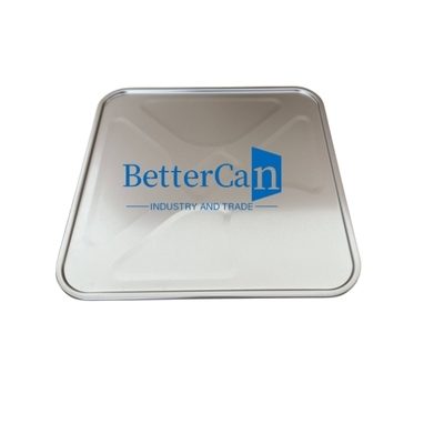 Latas Quadradas de 18 litros com Fundo com Verniz Transparente Externo 0,28mm Componentes das Latas